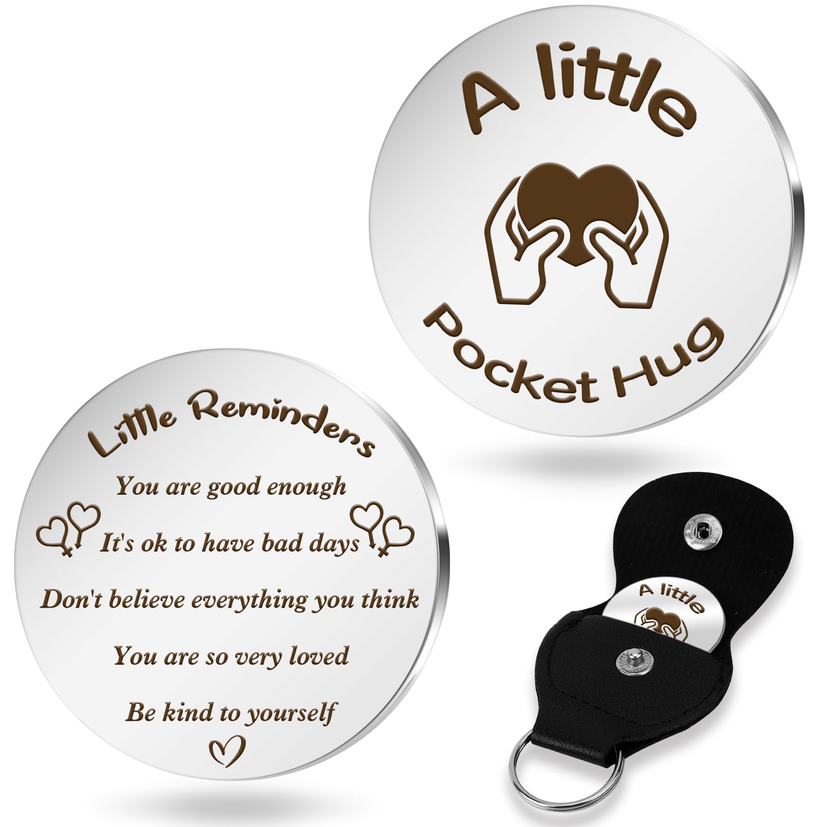 Pocket Hug Token Inspirational Gifts for Women Birthday Gifts for Men Graduation Gifts for Her Him Thank You Gifts