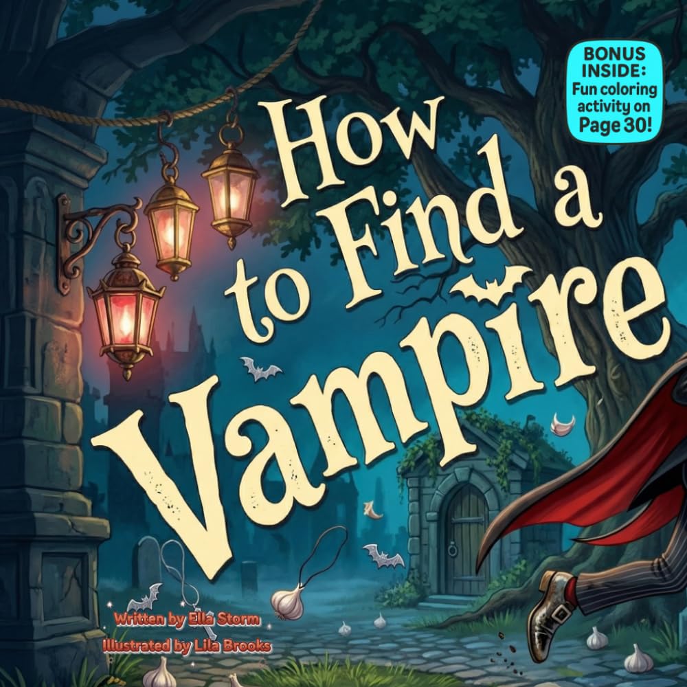 How to Find a Vampire: A Funny Rhyming Adventure About Friendship, Courage, and Not Judging by Looks