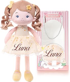 Personalized Soft Baby Doll Toys (16''), My First Baby Rag Doll for 1 Ye...