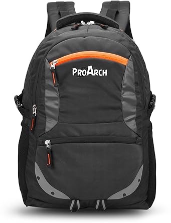 ProArch Large 35L Laptop Backpack Spacy Unisex Backpack with Rain Cover & Reflective Strip