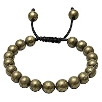 Vista 773 de Amazing Gemstone Yaxaite Bracelet for Women Men's Gifts - Protection Healing Crystal Bracelet - 8mm Gemstone Beaded Adjustable Bracelet Pulseras