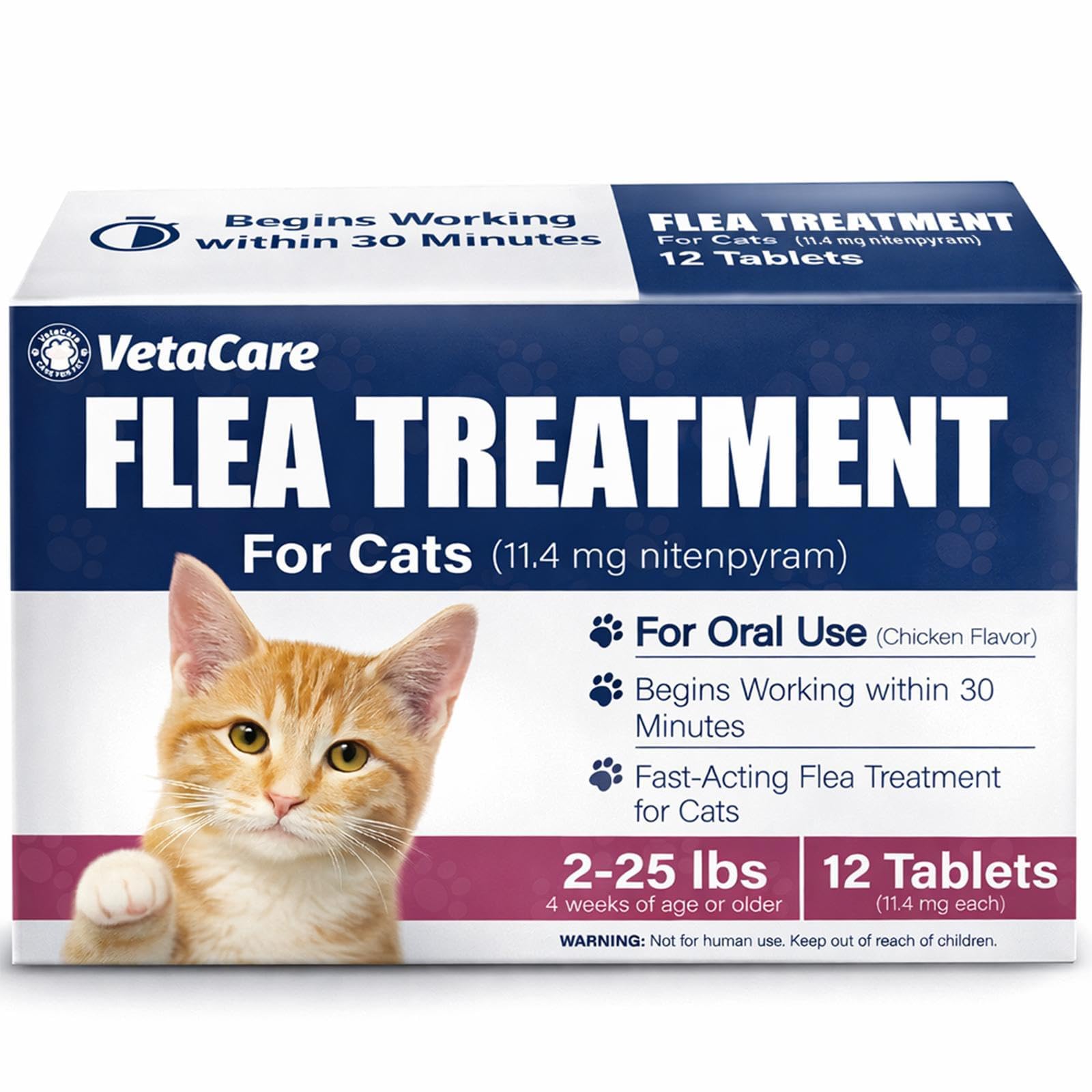 Nitenpyram Oral Cat Flea Treatment