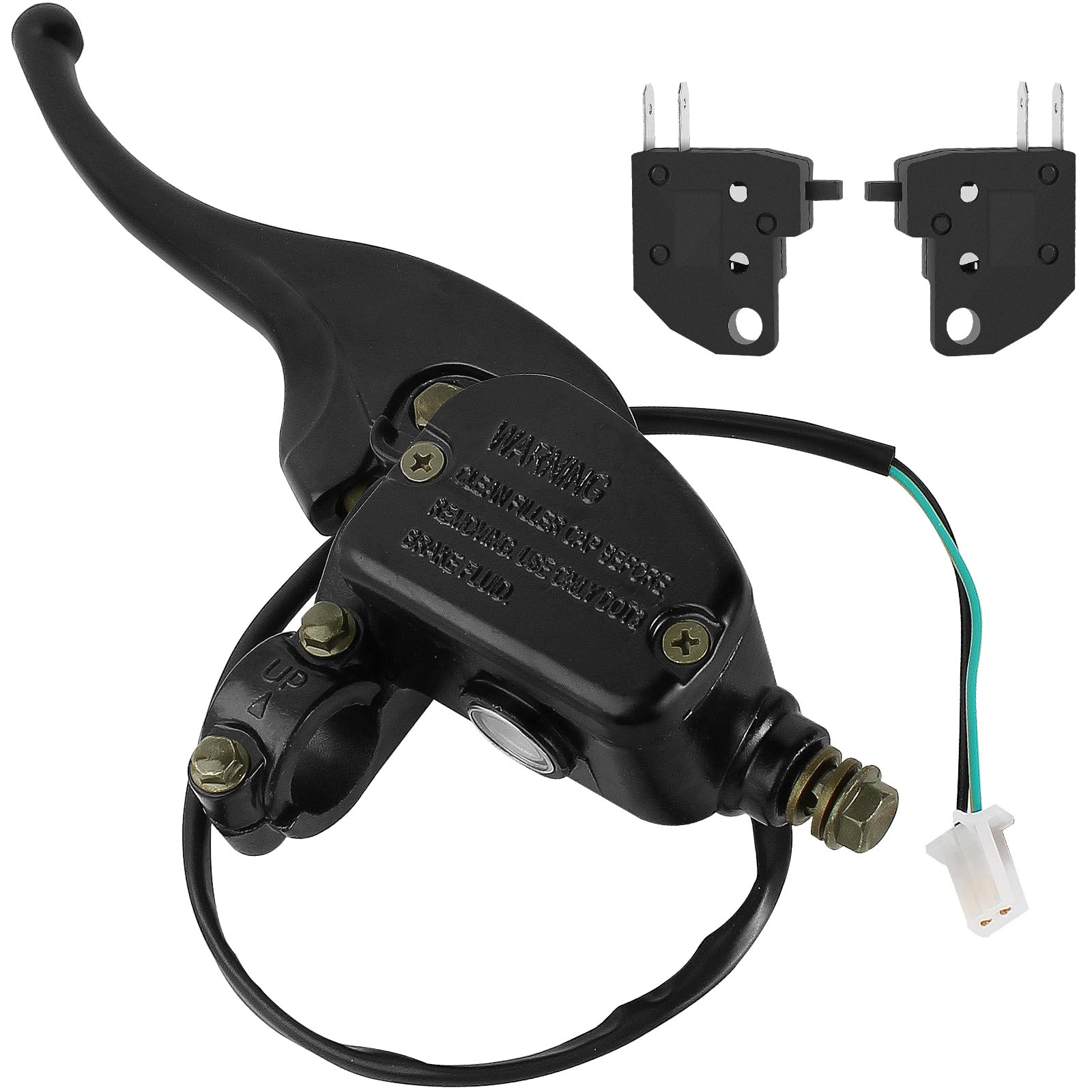 Left Front Brake Master Cylinder Lever for Polaris Sportsman 300 400 400L 500 550 600 700 800 Magnum Scrambler Trail Blazer Big Boss Xplorer Xpedition Worker Hawkeye Sport ATP Diesel Norwegian