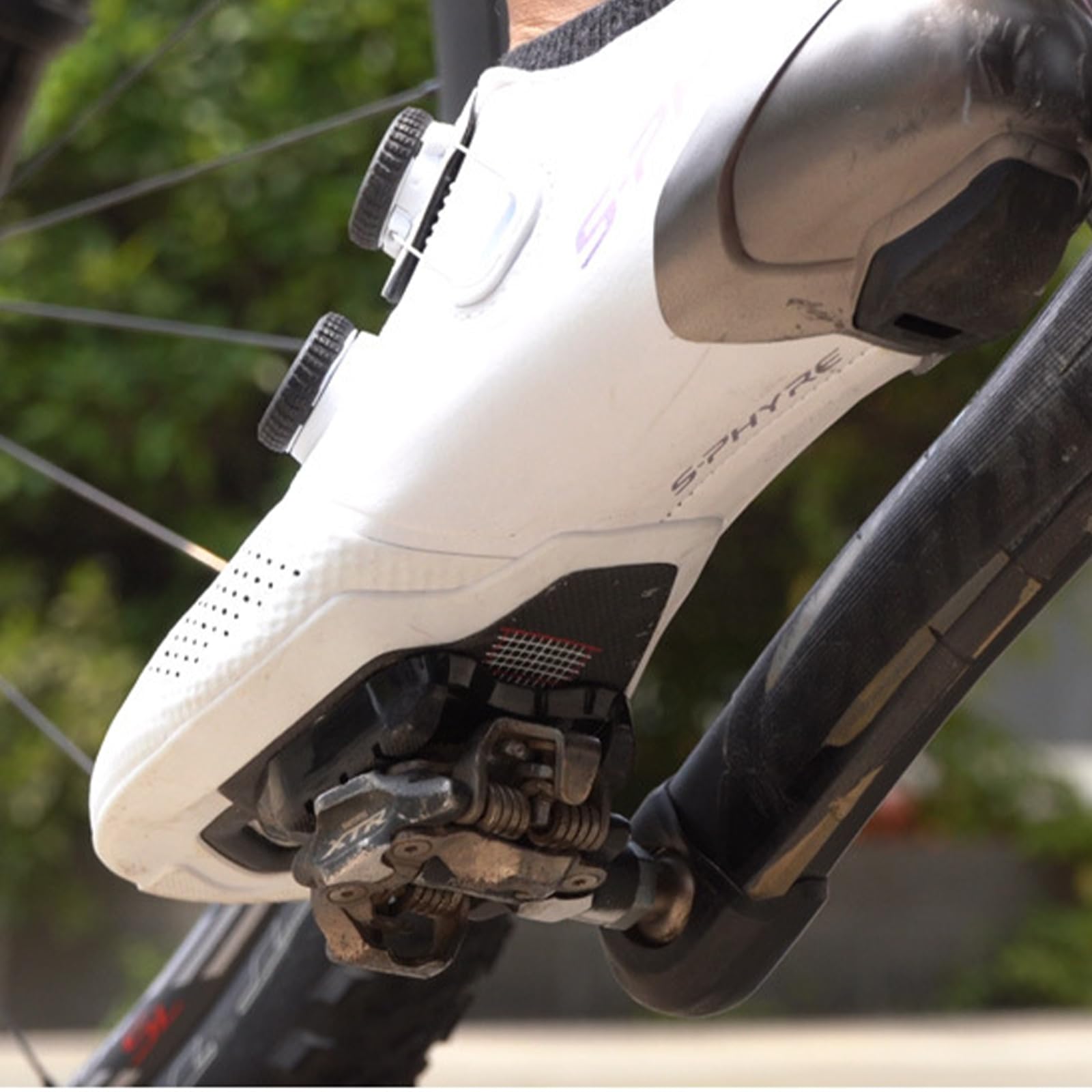 2 Adaptateurs De Crampons Métalliques Pour Pédales De Vélo - Conversion SPD - Compatibles Shimano - Transfert De Puissance Optimisé - 7