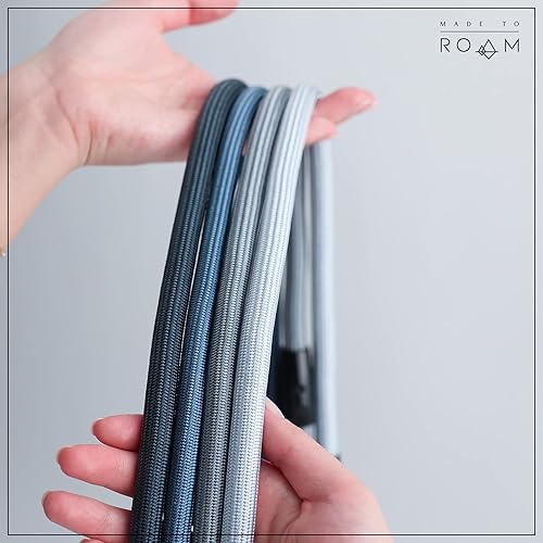 Miniatura 6 de MADE TO ROAM Correa de alta calidad para todos los días, correa ultra suave para perro con mosquetón de aluminio de aviación para perros pequeños,