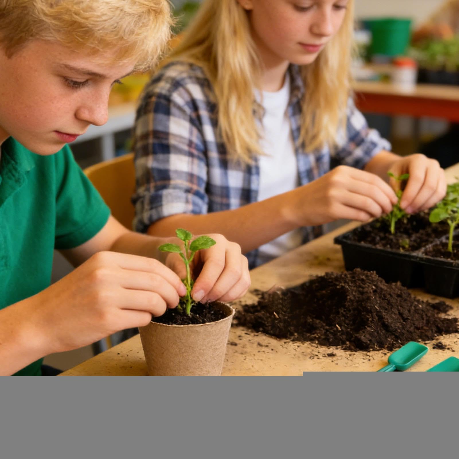 Generico Pflanzentöpfe, Set mit 150 Stück mit Entwässerungslöchern, Pflanztöpfe für Gartenpflanzen, für Innen- und Außenbereiche, für Gewächshaus, Blumen, , Tomaten, Garten, Innen- und