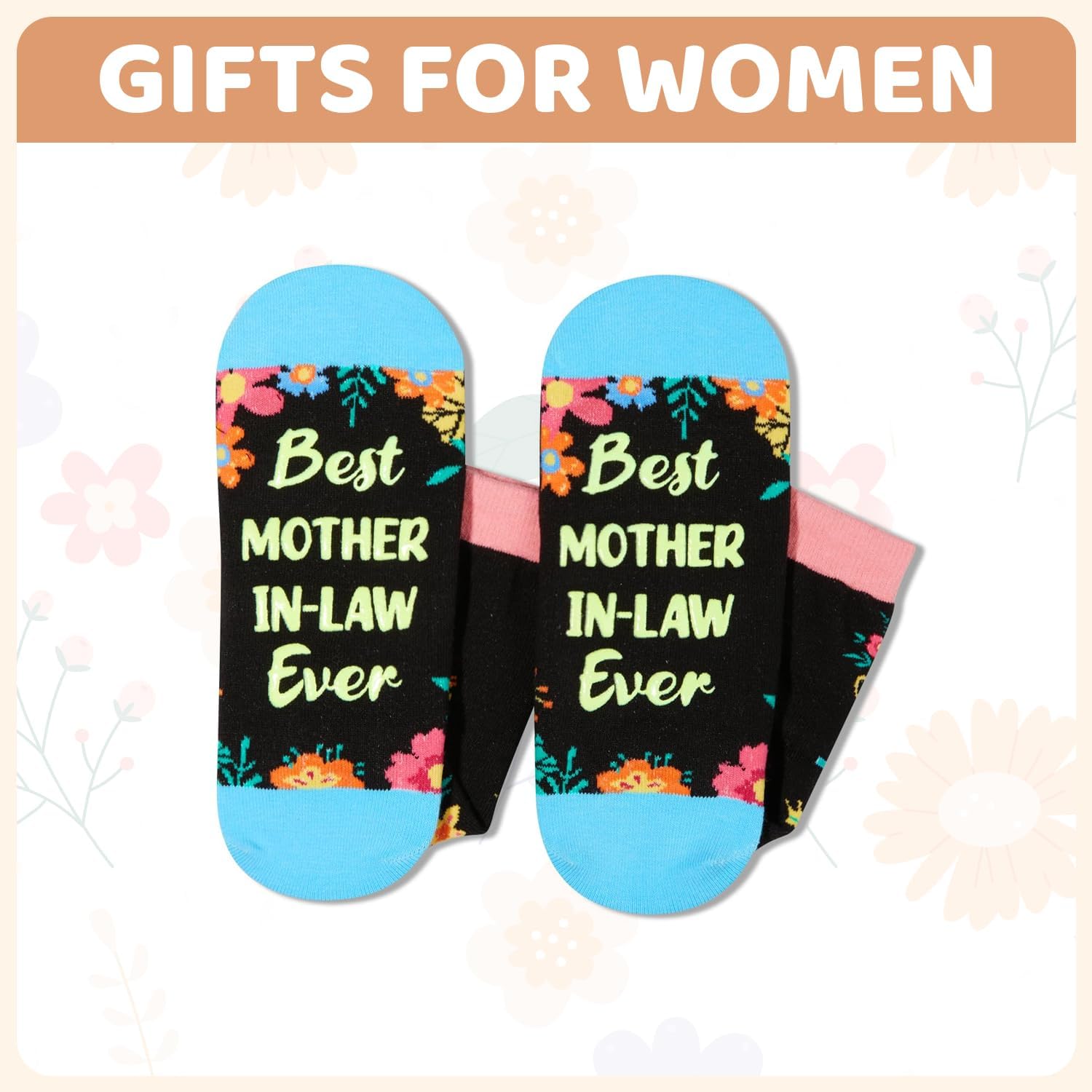 Zmart Mothers Day Socks - Daughter Siste Mother in Law Gifts, Mom Nana Aunt Socks - Image 4