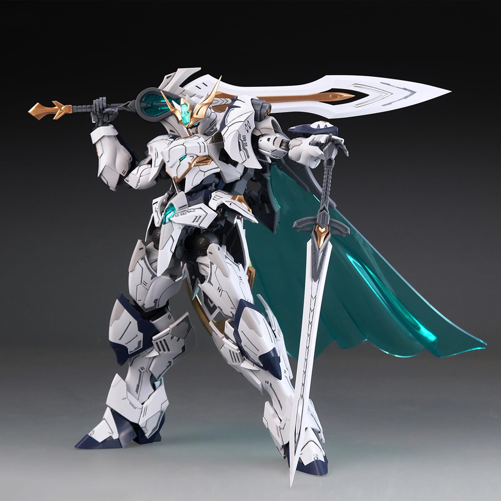 TOYVERSE SNAA 1/144 Figura Model Kit, The Round Table Knights Titan Greatsword, 16 cm, articulaciones móviles, modelo de personaje, a partir de 15 años