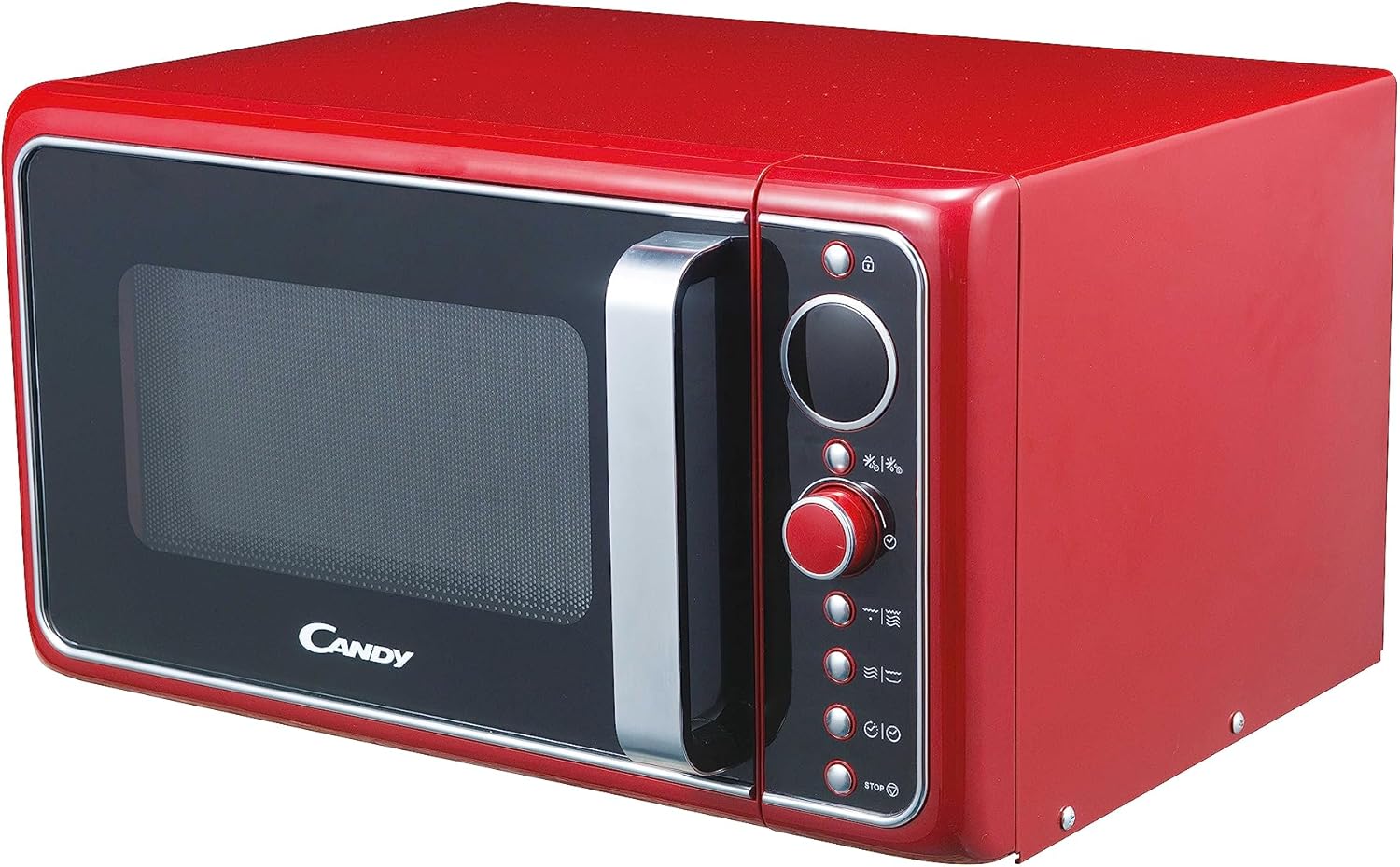 Candy Divo DIVO G25CR Forno a Microonde con Grill, 900 W, 25 Litri, App hOn, Ricette Automatiche, Programma Defrost, 48,3x42,5x28,1 cm, Rosso Candy Divo DIVO G25CR Forno a Microonde con Grill, 900 W, 25 Litri, App hOn, Ricette Automatiche, Programma Defrost, 48,3x42,5x28,1 cm, Rosso