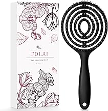 Detangling Hair Brush for Women Men Does not Pull Straightening Brushes for Straight, Curly & Wet Hair Detangle Brush Black