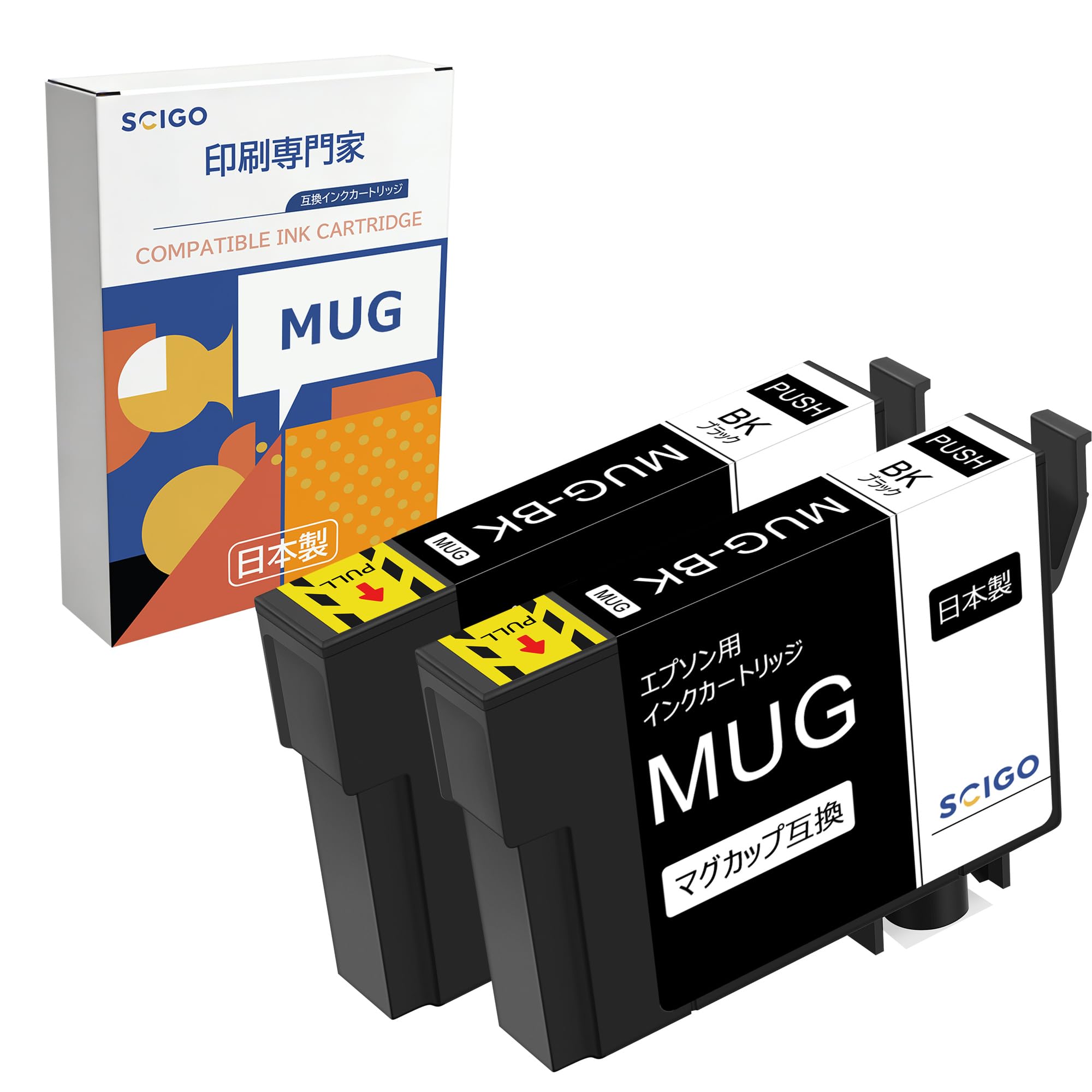 MUG-BK 日本製 エプソン 用 インク マグカップ EPSON 対応 EW-…
