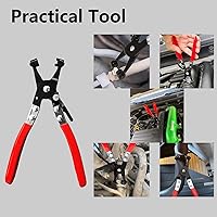 Vista 8 de Alicates de abrazadera de manguera de radiador automotriz, alicates de abrazadera de resorte profesional, herramienta de abrazadera de manguera