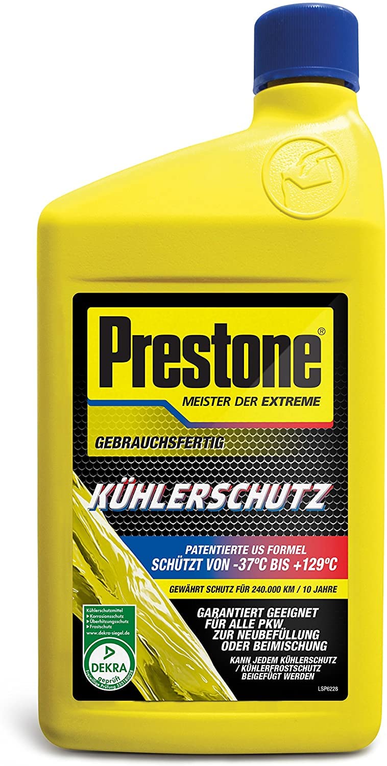 Prestone AF2100LD Kühlerschutzmittel Gebrauchsfertig Set, 3x 1 Liter