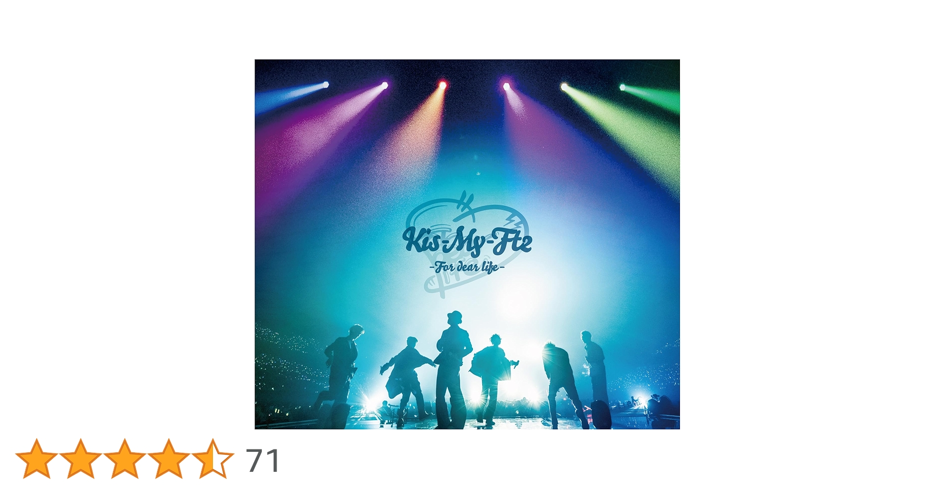 Amazon.co.jp: Kis-My-Ft2 -For dear life-(Blu-ray Disc2枚組