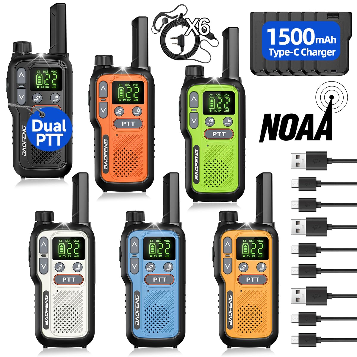 E.T. WALKIE TALKIES 未開封 Amazon.com: Walkie Talkies Long Range for Adults,Rechargeable FRS