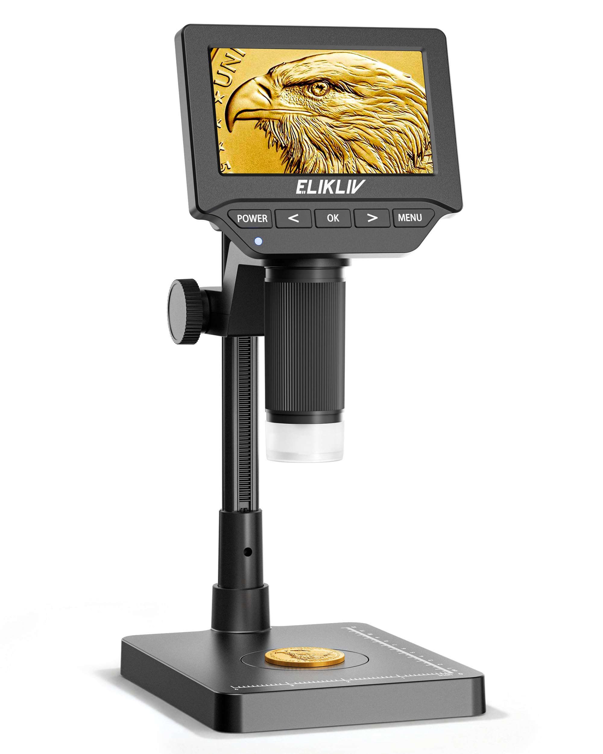 Elikliv Coin Microscope - 1000x Magnification -12