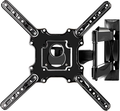 Soporte de pared de movimiento completo para pantallas de 32 a 60 pulgadas, giratorio, inclinado y extensible, soporte de montaje articulado para