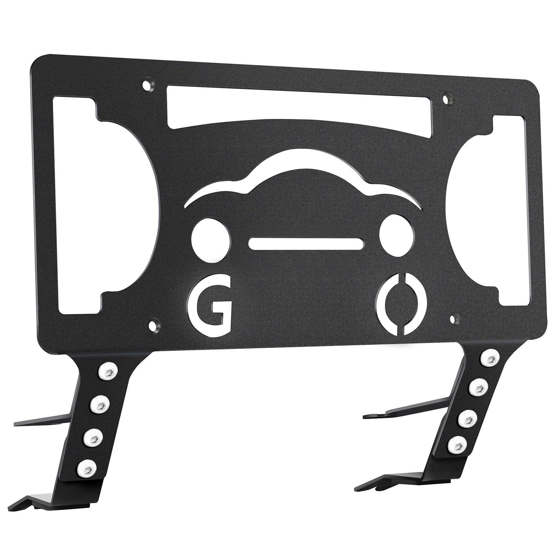 No-Drill Front License Plate Holder For 2026 Tesla Model Y - Anti-Theft Bracket Mount Kit