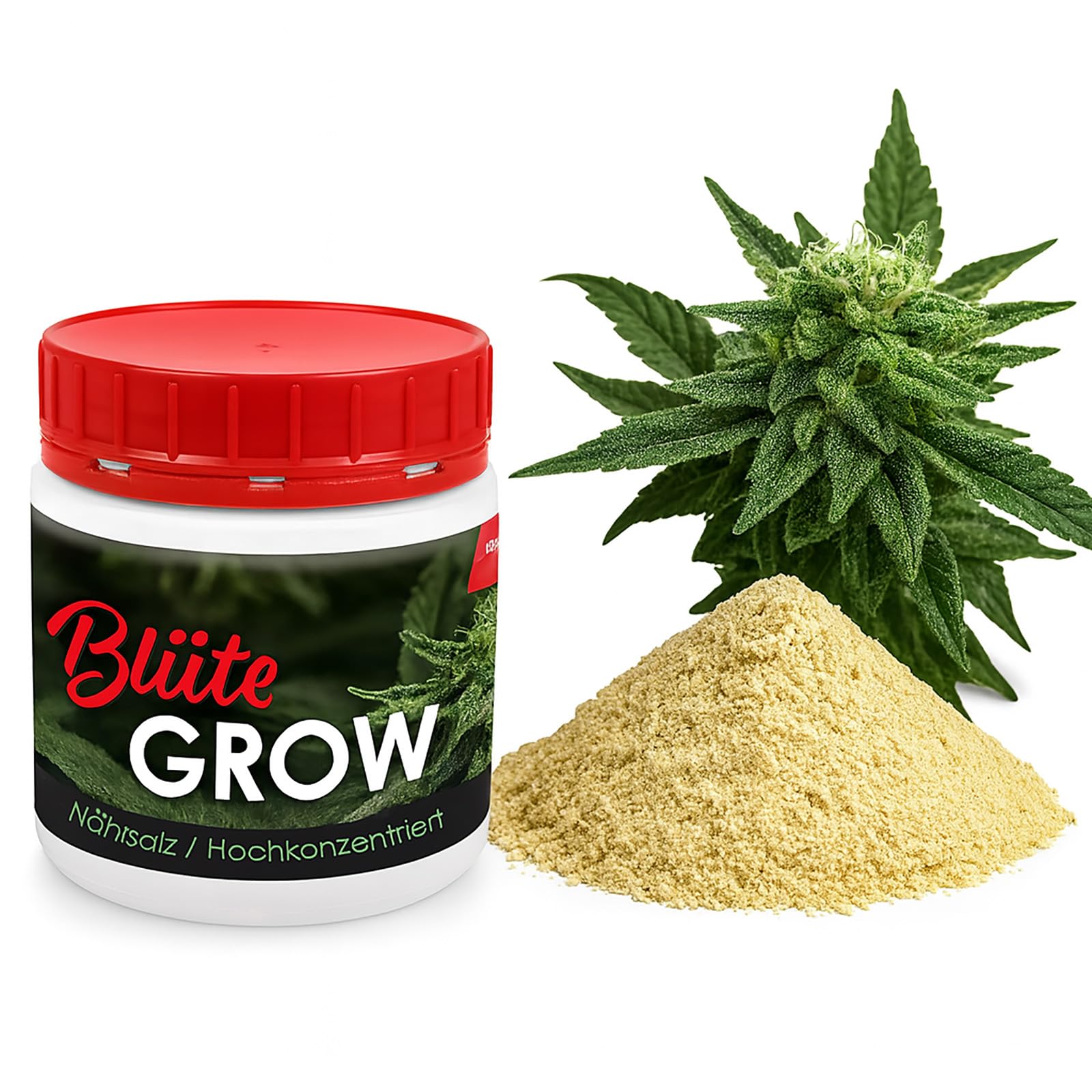 BURI 500g Cannabis Dnger Blte GROW Bltednger hochkonzentriertes  Nhrsalz fr 500L Wasser mineralisch Pulver fr Bltephase Blten Hanf  Pflanzen Hanfpflanze weed anbauen : Amazon.de: Garten