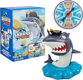 Comprar Juego Infantil Morder De Tiburón - Juegos Sociales Competitivos | Juguete Interactivo Multijugador para Viaje Familiar Playa Acampada Noche Parque Reuniones Vacaciones