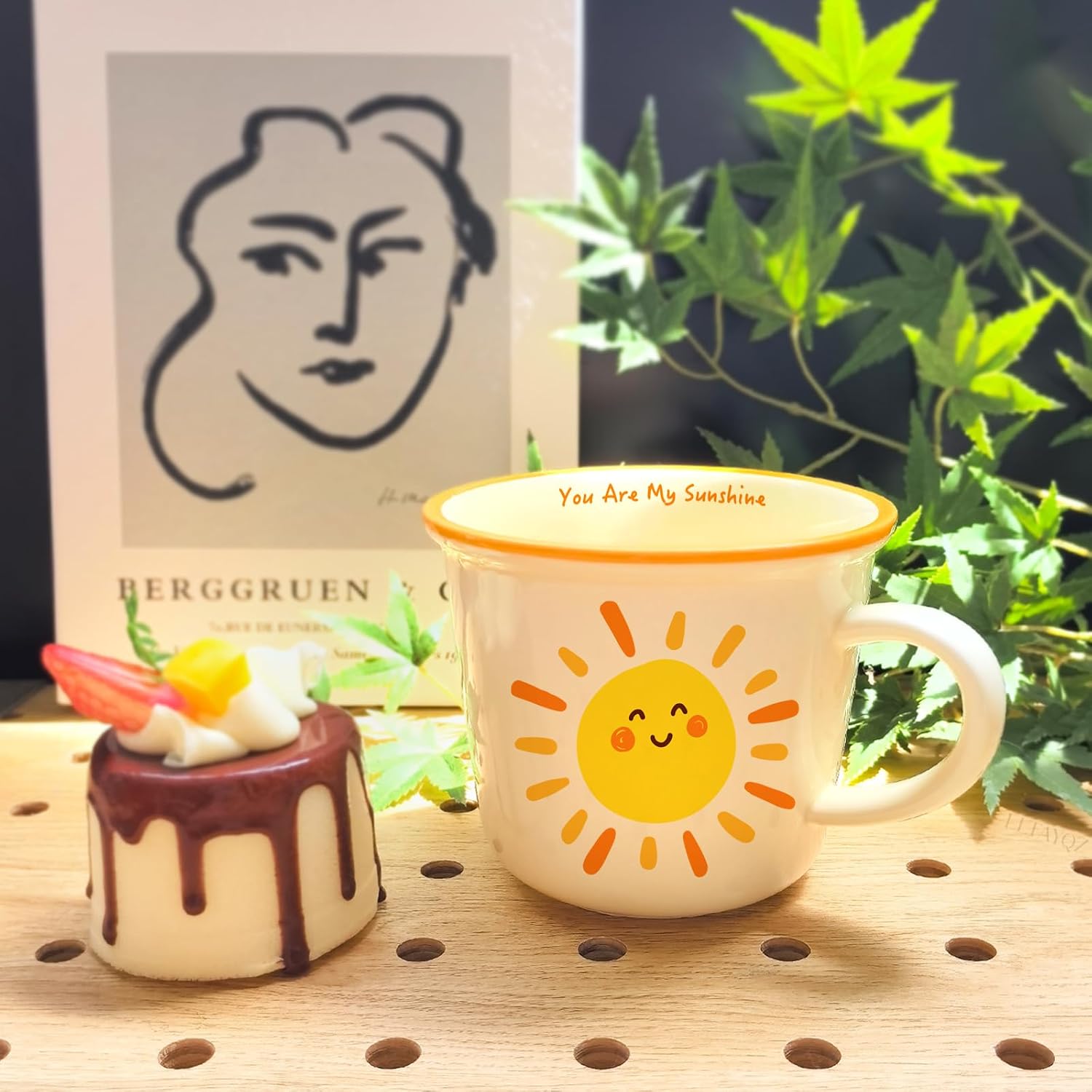 Cute Sunshine Mug Gift for Women, You Are My sunshine mug, Good Morning Birthday Christmas Baby Shower Party Coffee Mugs with handle Gifts Ideas for Sister, Female Friends, BFF, Work Besties, Family71
