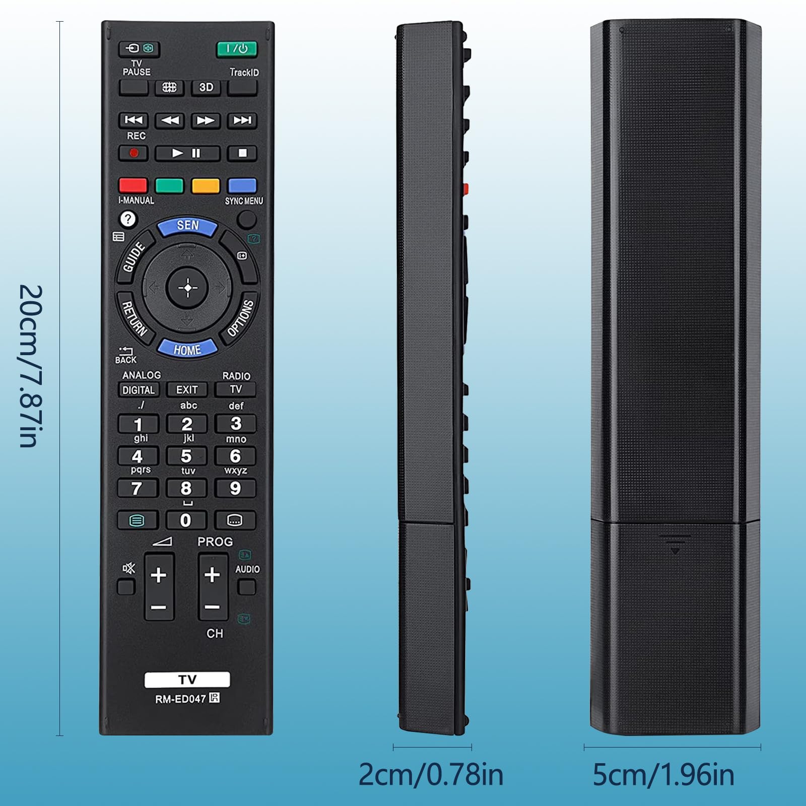 Sostitutivo Telecomando Sony RMT-TX300E Per Telecomando Sony Bravia TV Con Pulsanti Netflix E - Foto 7