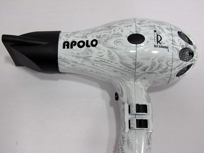 Irene Ríos Secador de pelo Profesional 2000W Apolo Decorado ...