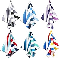 Vista 16 de Whale Flotilla Paquete de 4 toallas de playa grandes de secado rápido (30 x 60 pulgadas), juego de toallas de playa de microfibra sin arena