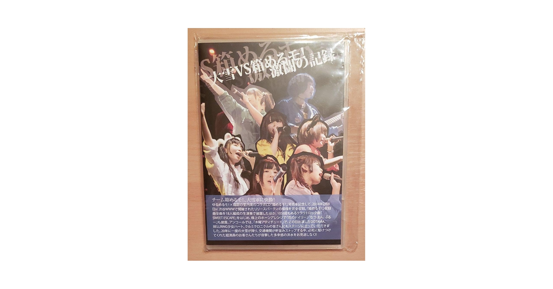 【絶盤】 あのちゃん ゆるめるモ！ 大雪VS箱めるモ！激闘の記録 ライブDVD Amazon.co.jp: あのちゃんのギターがエモい 大雪VS箱めるモ 激闘