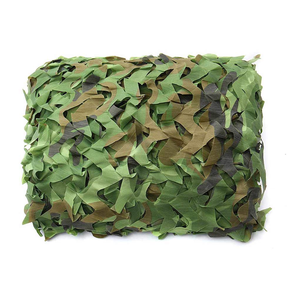 Huenco Woodland Camouflage Netting Blue Whie Camo Net Blind 3x4m Customize Available (10 x 13ft)