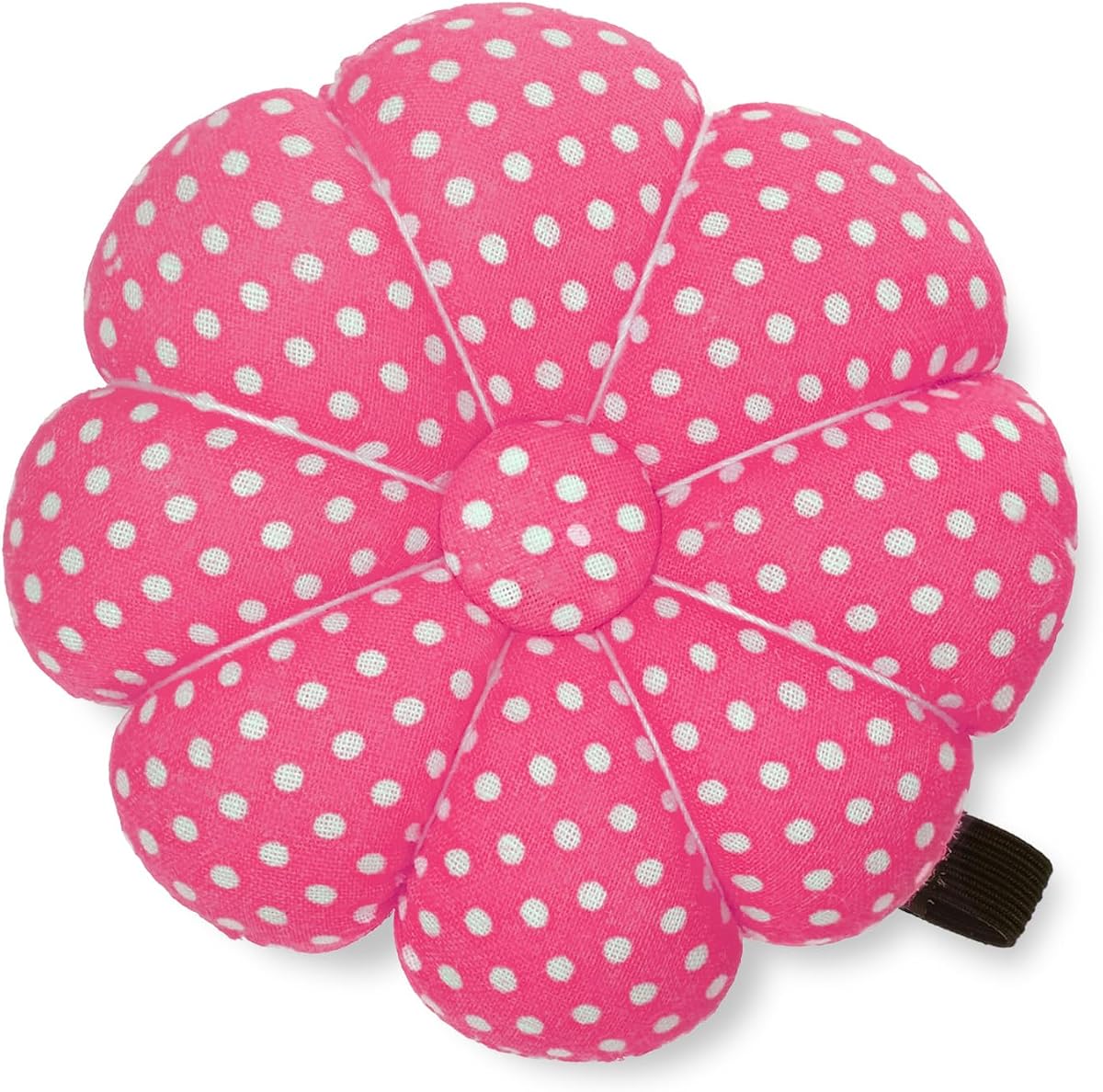 Alfiletero de muñeca para coser Alfiletero de calabaza rosa Alfileteros de muñeca para coser Lindos cojines de costura para muñecas Alfileres de pulsera Cojines Suministros de costura, rosa fuerte