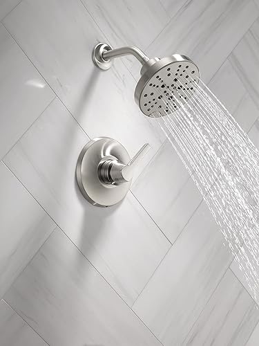 Miniatura 21 de Delta Faucet Galeon T14272-BL - Grifo de ducha negro mate con cabezal de ducha H2Okinetic, juego de grifo de ducha negro, negro mate T14272-BL