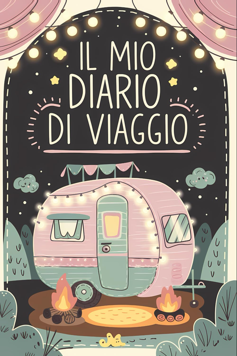 Il Mio Diario di Viaggio: Diario di Bordo per Ragazzi e Ragazze con Spazi Souvenir e Selfies