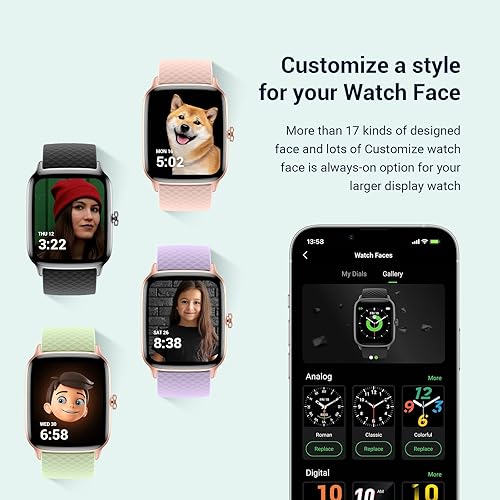 Miniatura 2 de Vilsaw Smart Watch Fitness Smartwatch with Heart Rate Monitor Sleep Monitor Health and Fitness Tracker with SpO2 Compatible with iPhone and Android
