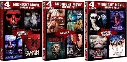 Horror (12 Movie DVD Collection): (Demon Within / Spliced / Hell's Gate / Blood Gnome / Severed / Gone Dark / Evil Remains / Shallow Ground / Zombie Women Of Satan / Blood Angels / Vampires / Succubus