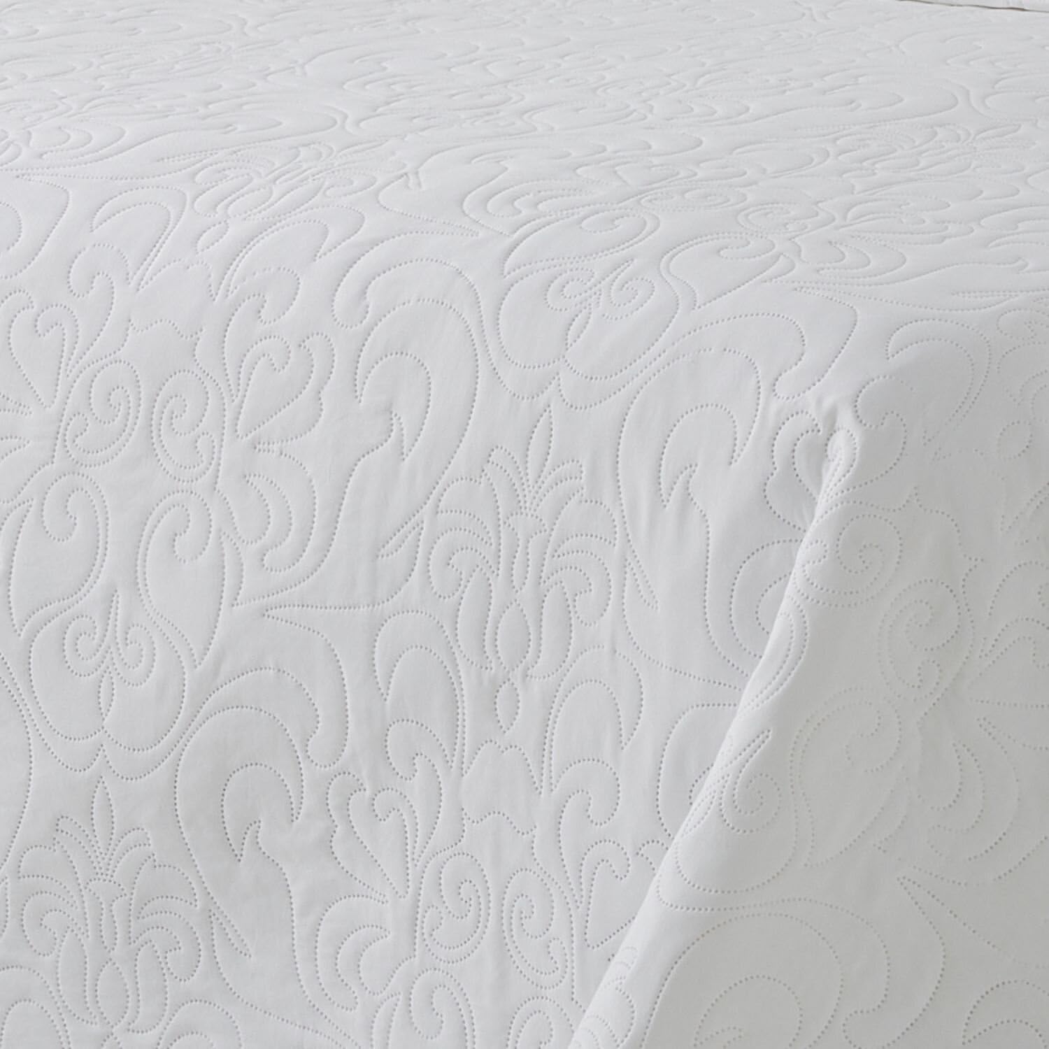 Burrito Blanco | Colcha 100% Poliéster Cama 90 Blanco