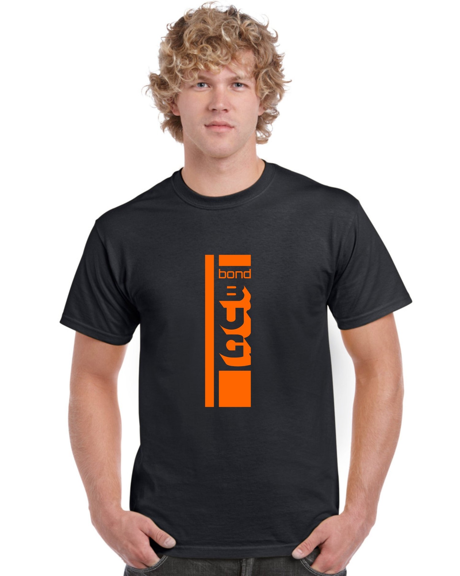 Ameiva Apparel Bond Bug Logo T Shirt (Black, 2XL)