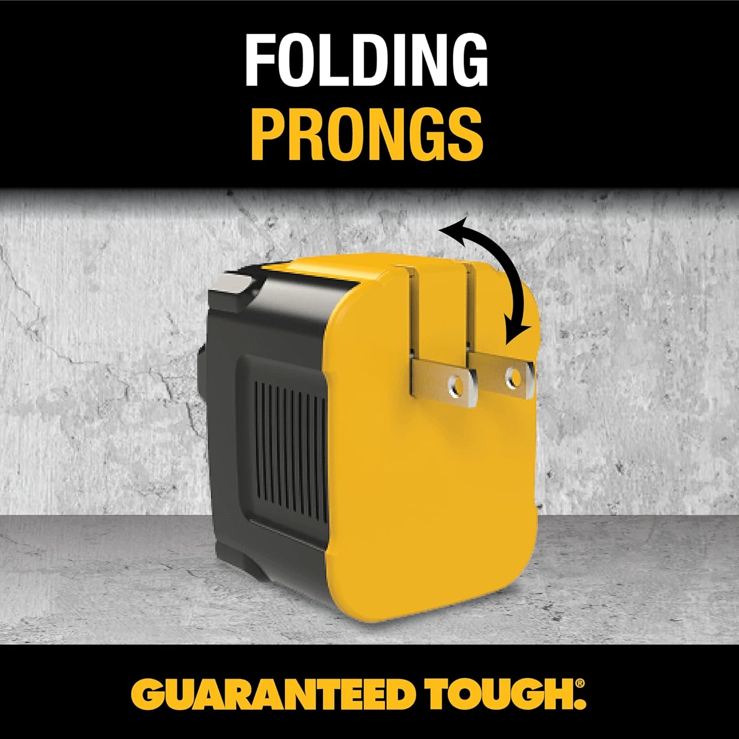 DEWALT Heavy Duty 3 Port Dual USB C Charger Block, USB C Power Adapter GaN Charger (65W), PPS 3-Port Fast Compact Foldable for MacBook Pro/Air iPad Pro Galaxy S23 Dell XPS 13 iPhone 17/16/15 - Image 8