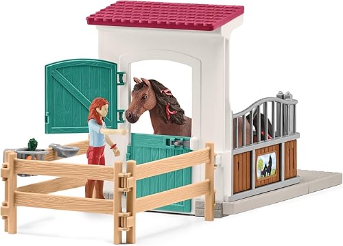 Miniatura 4 de Schleich Caja de caballos con Hannah y Cayenne