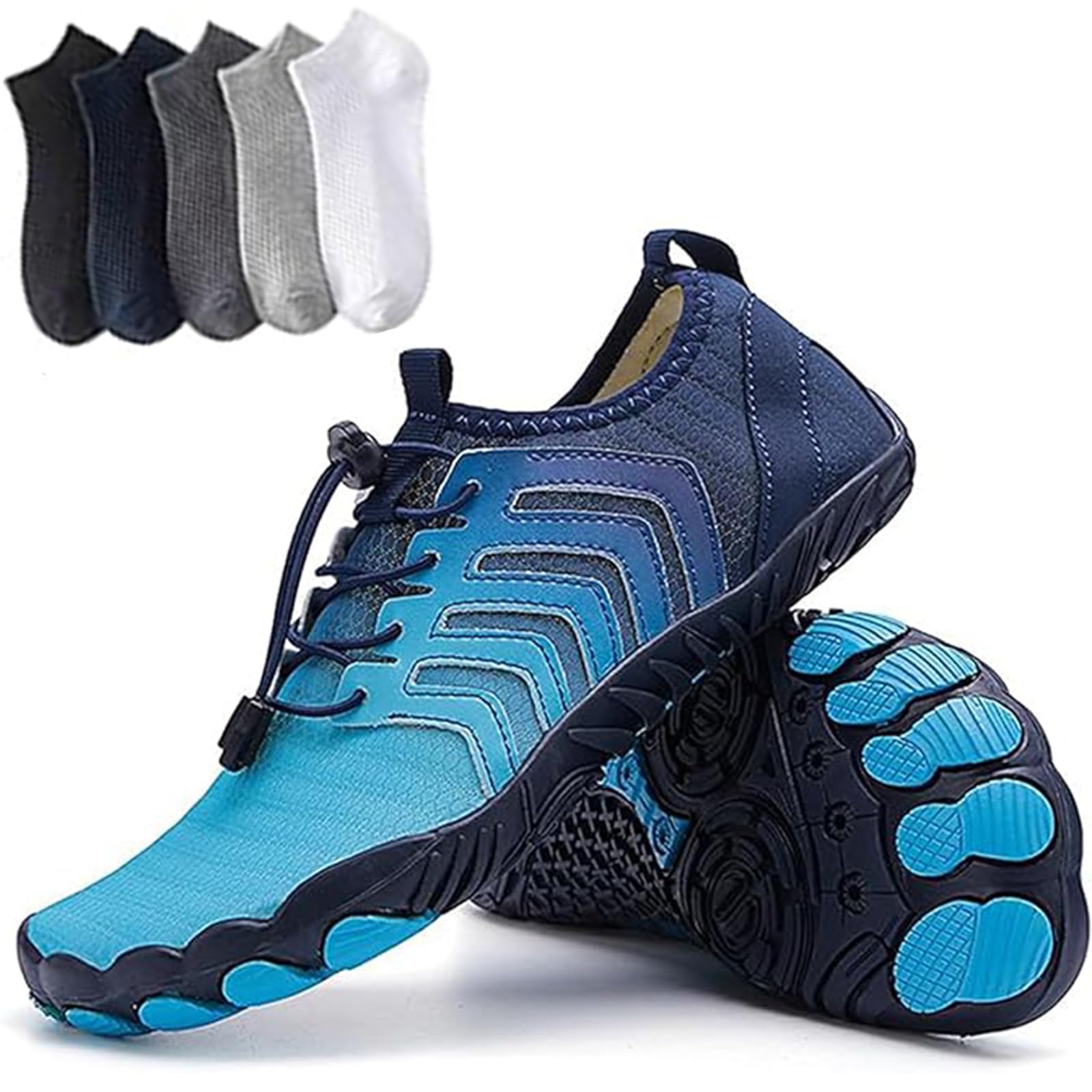 Hiking Womens Men, Pro Barefoot Shoes with Wide Toe Box, Healthy and Non-Slip Breathable Barefoot Shoes — view 23