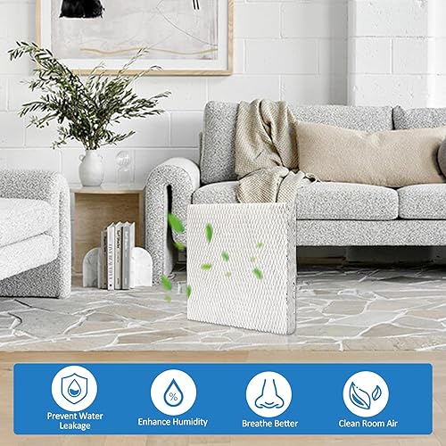 Miniatura 6 de Freeboy 10 filtros humidificadores de repuesto para panel de agua Aprilaire 10, modelos de humidificador 110, 220, 500, 500A, 500M, 550, 550A, 558