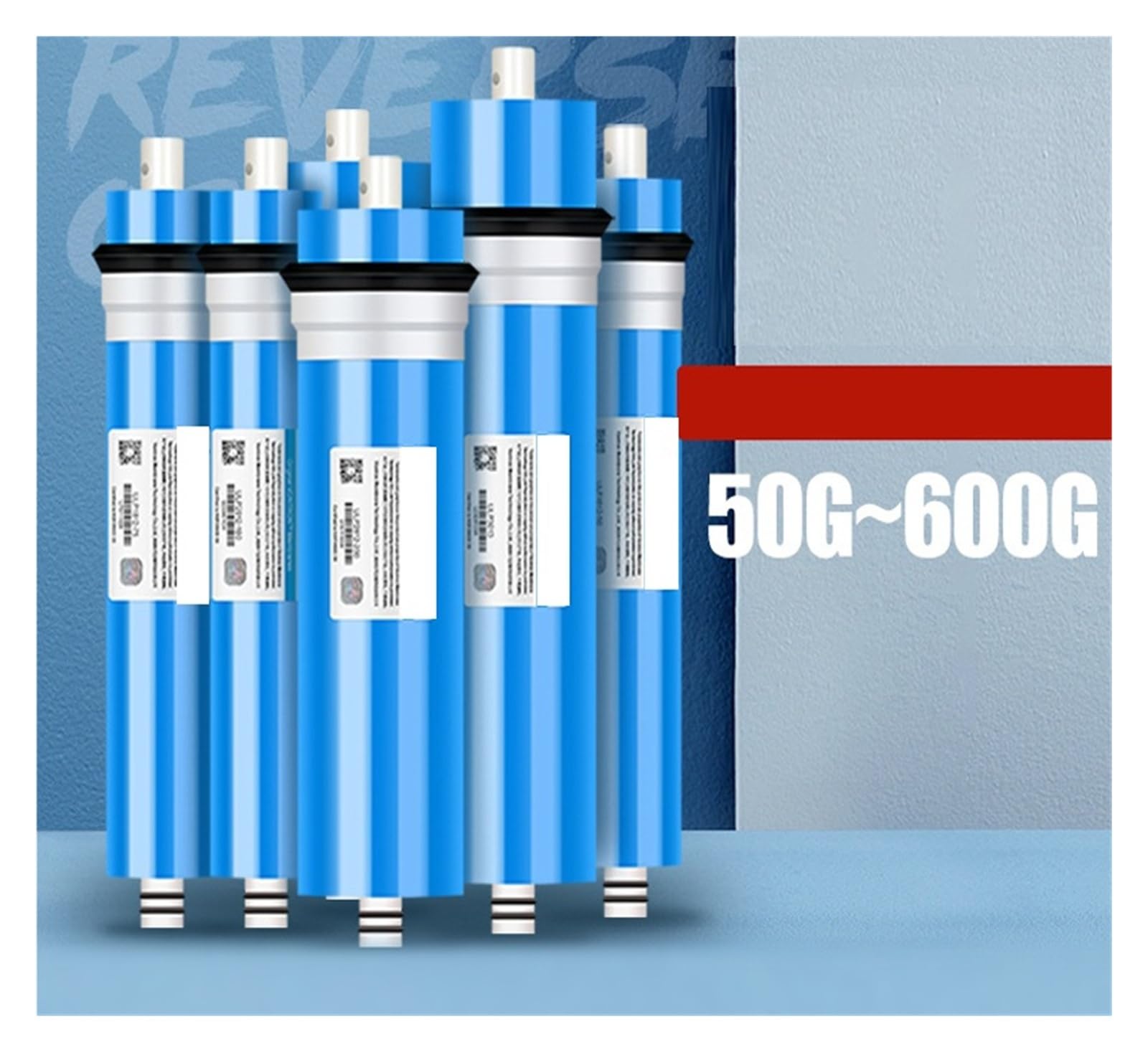Membrana RO universale da 400 GPD 3013-400 for purificatore d'acqua for uso domestico, elemento filtrante di ricambio