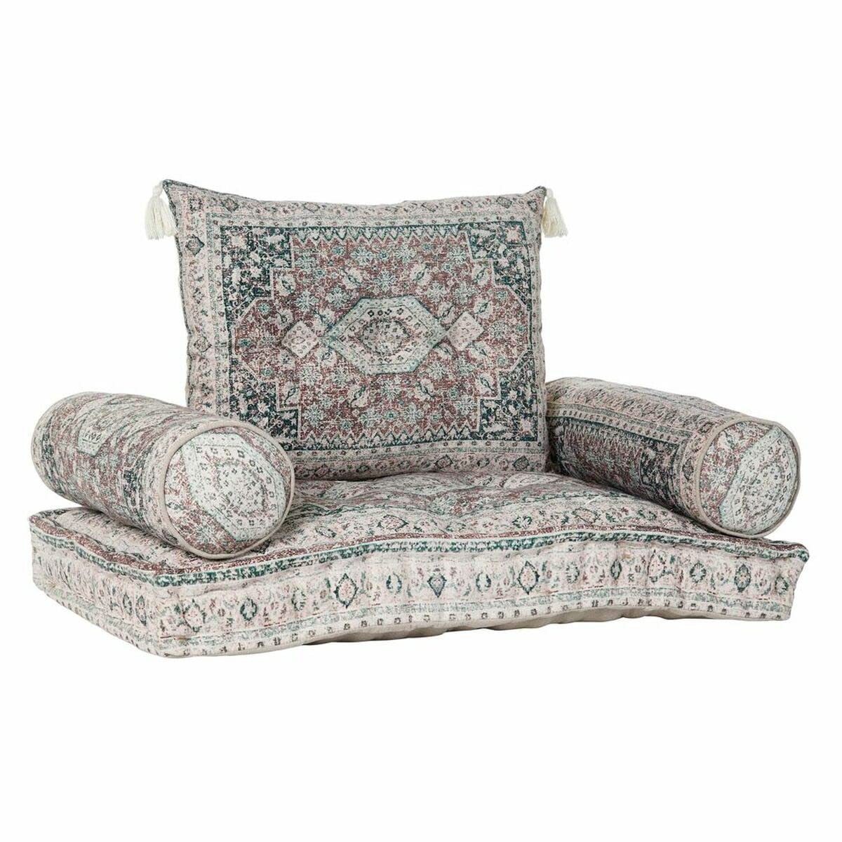 Home Decor DKD 8424001817511 Armchair Cotton Green (90 x 50 x 55 cm) - Brand: DKD EAN: 8424001817511