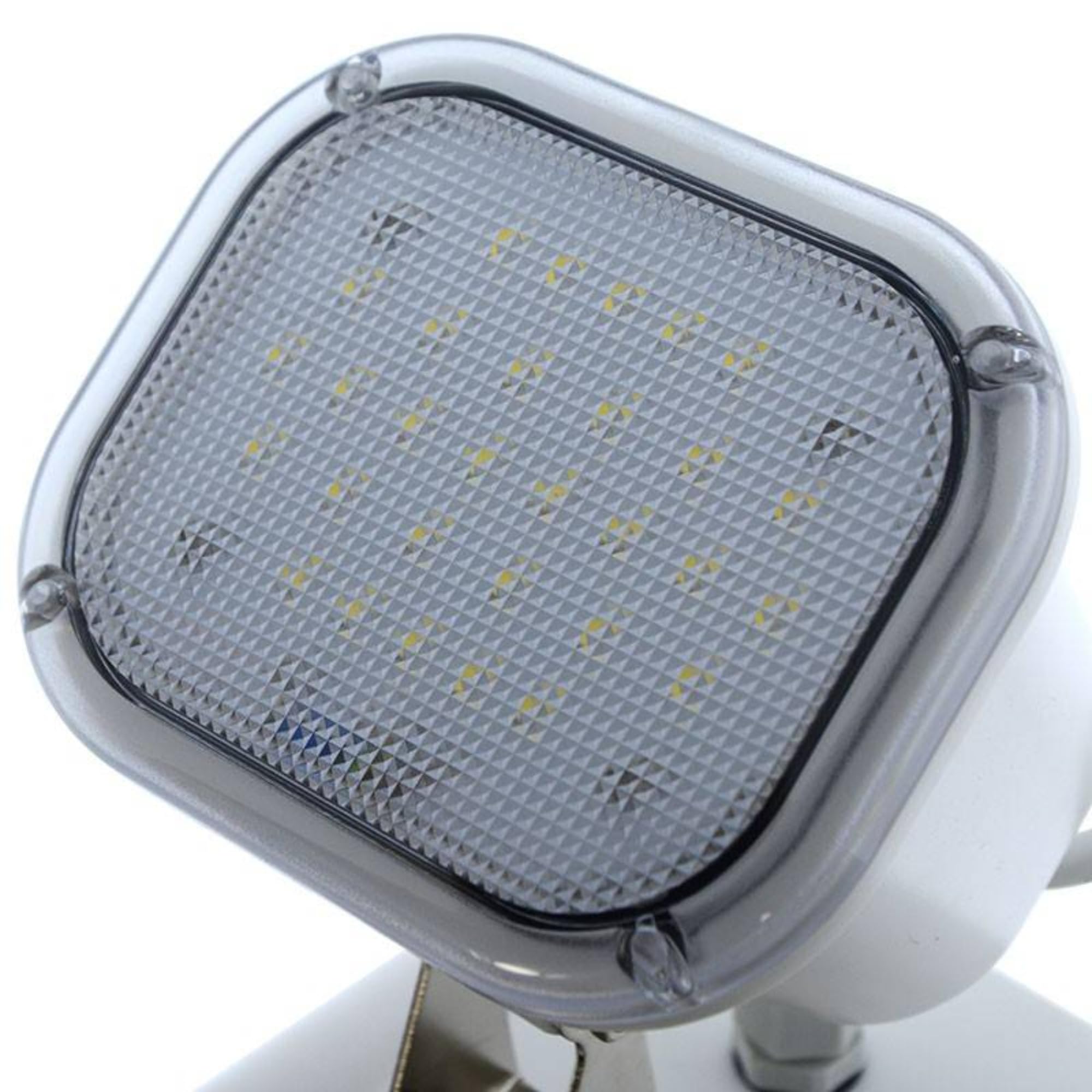 BARCELONA LED Luz de Emergencia LED Industrial 12W (2x6W) IP65 Impermeable – 600 lm – Batería 6V 4500mAh – Autonomía 3h, Activación Automática, Iluminación de Seguridad para Naves, Parkings y Salidas