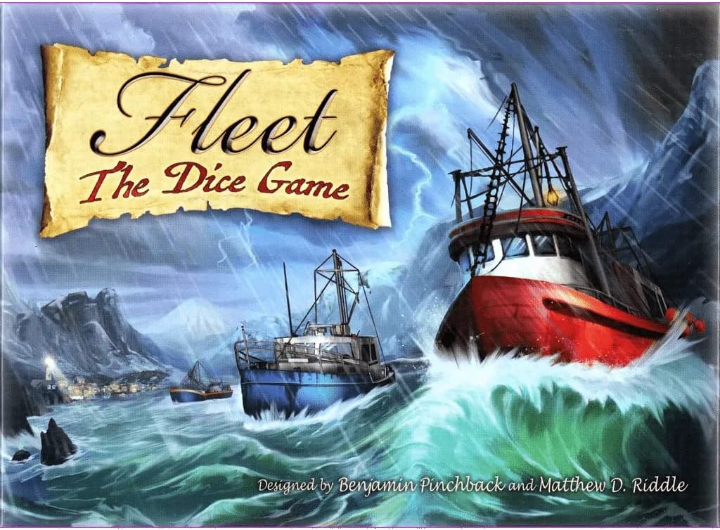 Card Games EagleGryphon Games Fleet The Dice Game (2nd