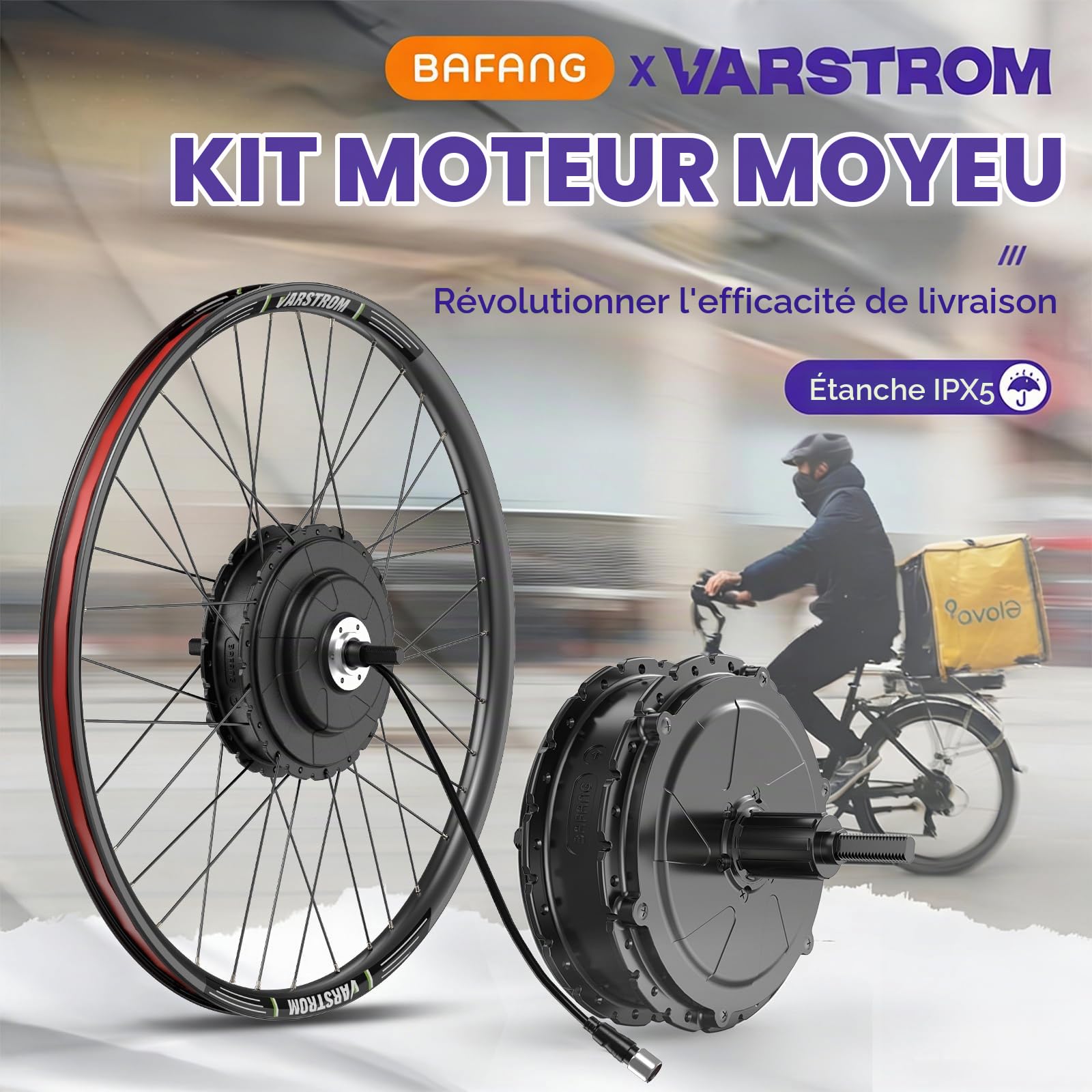 BAFANG 48V Kit Conversion Velo Electrique G020 G0900 Arriere 26 27,5 29 | 28 Kit Conversion Vélo Electrique avec Batterie et Ecran en Option - Moteur Brushless pour VTT Vélo Ville Cassette 135-142mm