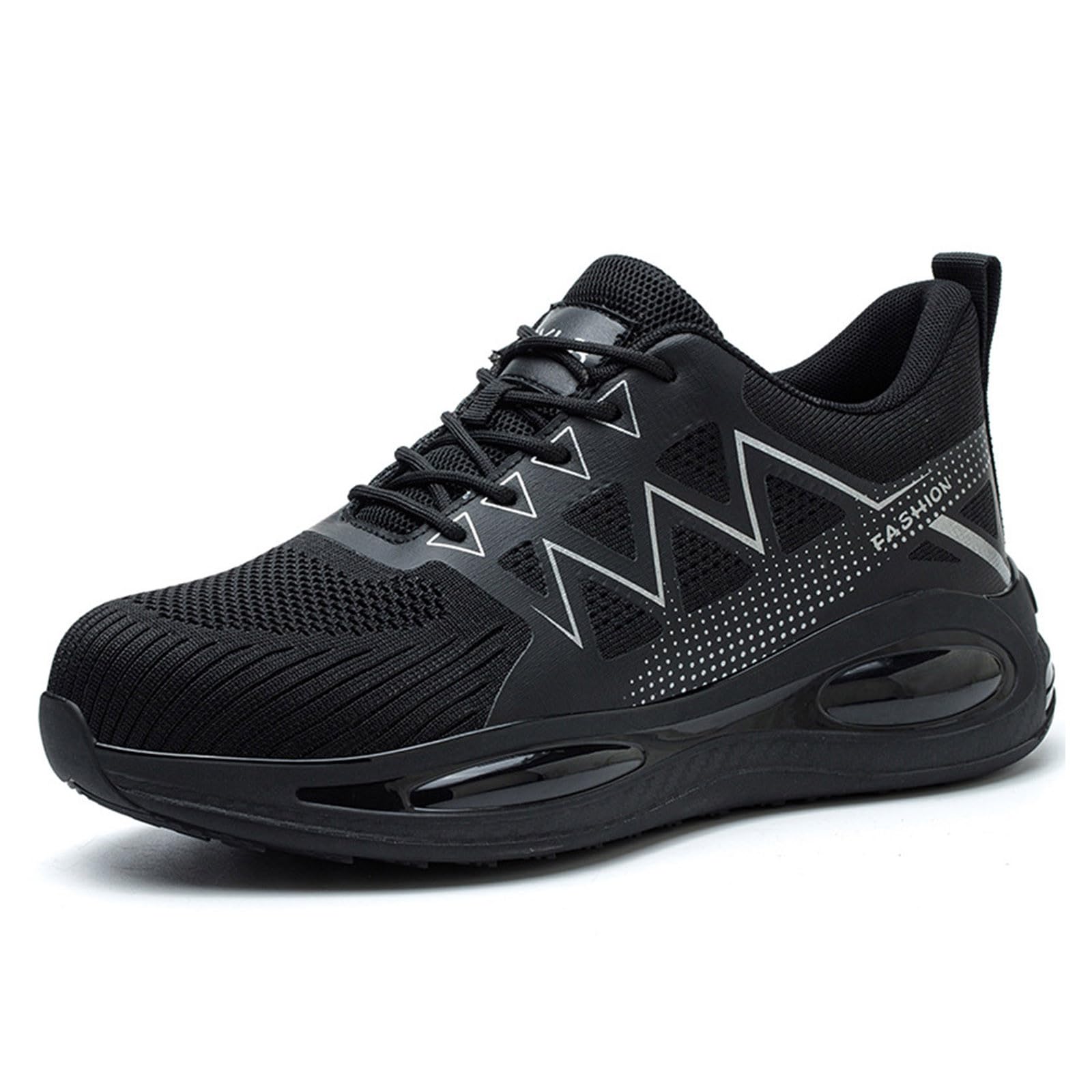 Zapatos de trabajo para hombre y mujer, ligeros, deportivos, transpirables, con cierre de rosca, zapatos de protección, antideslizantes, para cocina, sin deslizamientos, para camareros, deportivos