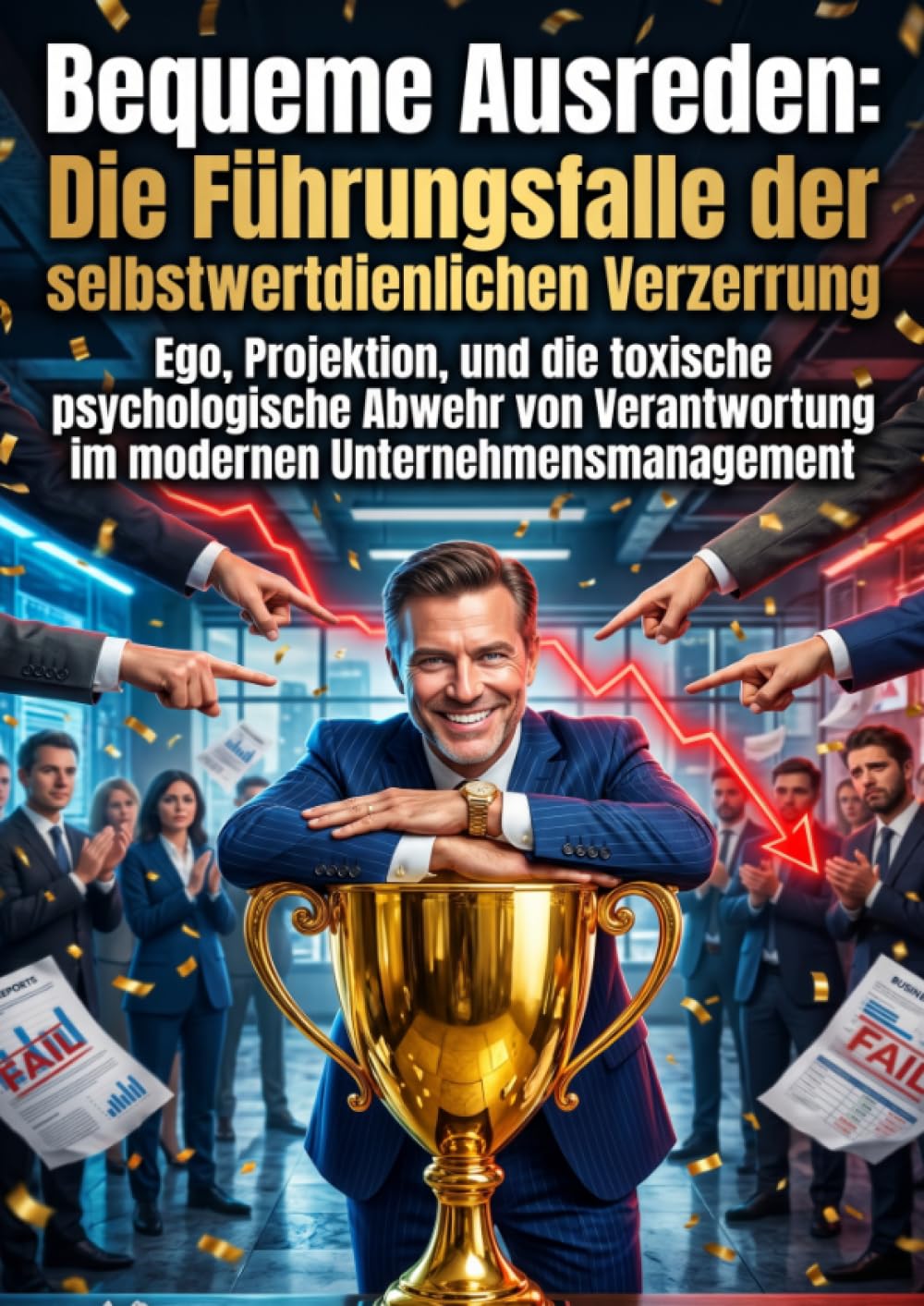 Bequeme Ausreden: Die Führungsfalle der selbstwertdienlichen Verzerrung: Ego, Projektion, und die toxische psychologische Abwehr von Verantwortung im modernen Unternehmensmanagement