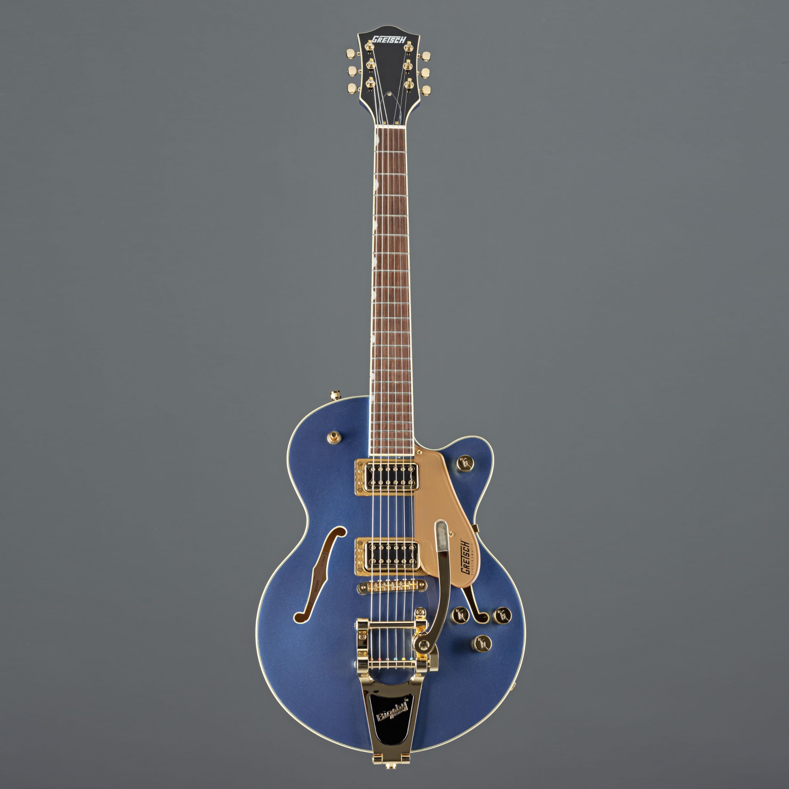 Gretsch G5655TG Electromatic Center Block Jr. Single-Cut Bigsby Cerulean Smoke - Semi Acoustic Guitar