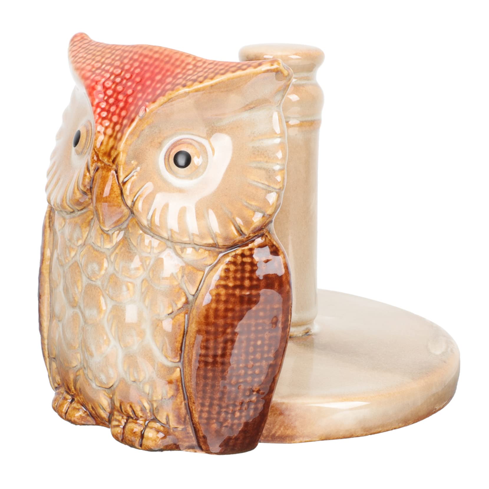 VILLCASE Portarotolo Di Carta Velina in Ceramica Forma Di Portarotolo Di Carta Per Scrivania Piano Di Della Cucina